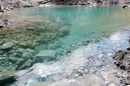 Gletscherpool - Foto, Druck, Poster, Leinwand
