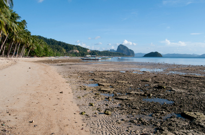 Strand bei Ebbe - Foto, Druck, Poster, Leinwand